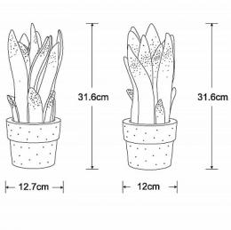 Настольная лампа Lucide Sansevieria  - 2