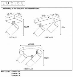 Спот Lucide Grony  - 5