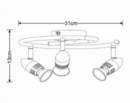 Светодиодный спот Lucide Caro-Led  - 3
