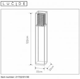 Торшер Lucide Sansa  - 5