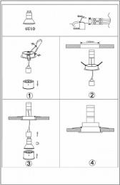 Встраиваемый светильник Lucide Embed  - 3