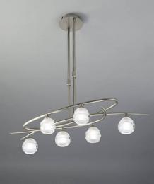 Изображение продукта Подвесная люстра Mantra Loop Satin Nickel 