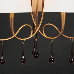 Подвесная люстра Mantra Paola Painted Gold  - 6