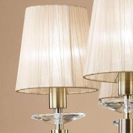 Подвесная люстра Mantra Tiffany Bronze  - 5
