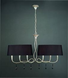 Изображение продукта Подвесной светильник Mantra Paola Painted Silver 