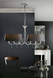 Подвесной светильник Mantra Paola Painted Silver  - 2