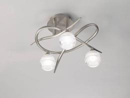 Изображение продукта Потолочная люстра Mantra Loop Satin Nickel 