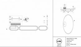 Потолочный светодиодный светильник Maytoni Chain  - 2