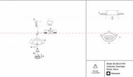 Встраиваемый светильник Maytoni Akron  - 3