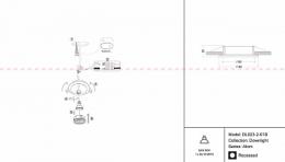 Встраиваемый светильник Maytoni Atom  - 2