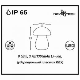 Уличный светильник Novotech Conte  - 3