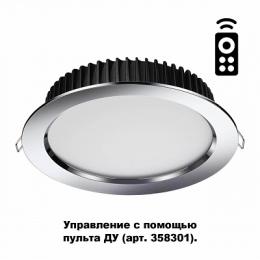 Встраиваемый светодиодный светильник Novotech Drum  - 2