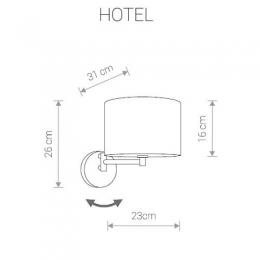 Бра Nowodvorski Hotel  - 3