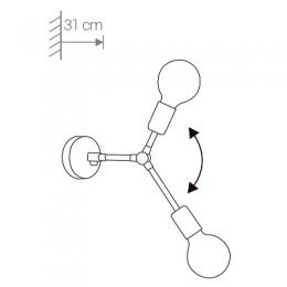 Бра Nowodvorski Twig  - 2