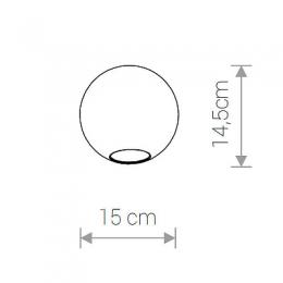 Плафон Nowodvorski Cameleon Sphere S  - 2