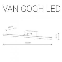 Подсветка для зеркал Nowodvorski Van Gogh Led  - 2