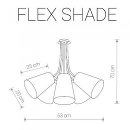 Подвесная люстра Nowodvorski Flex Shade  - 2