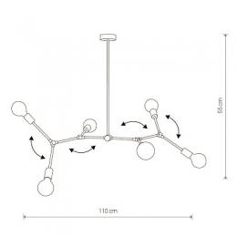 Подвесная люстра Nowodvorski Twig  - 2