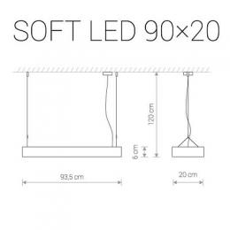 Подвесной светодиодный светильник Nowodvorski Soft Led  - 2