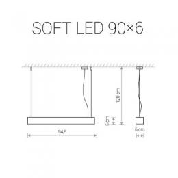 Подвесной светодиодный светильник Nowodvorski Soft Led  - 2