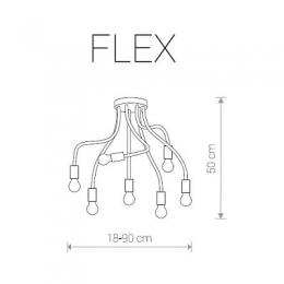 Потолочная люстра Nowodvorski Flex  - 2