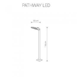 Уличный светодиодный светильник Nowodvorski Pathway Led  - 3