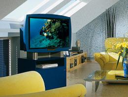 Лампа накаливания миниатюрная TV Paulmann Е14 15W синяя  - 2