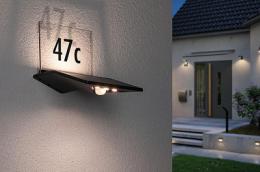 Светильник на солнечных батареях Paulmann Outd Solar Hausnr-Leuchte Yoko  - 8