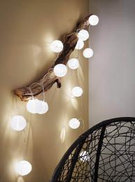 Уличный подвесной светодиодный светильник Paulmann Lampion Chain  - 3