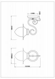 Бра Rivoli Сomodita  Б0037726  - 3