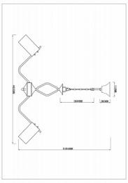 Подвесная люстра Rivoli Lattea  Б0037695  - 3