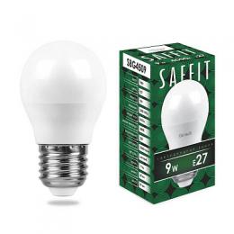 Изображение продукта Лампа светодиодная Saffit E27 9W 4000K Шар Матовая SBG4509 