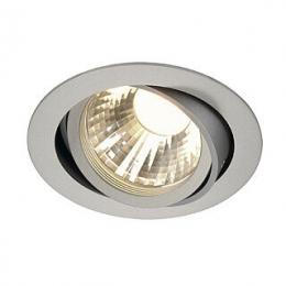 Изображение продукта Светильник встраиваемый NEW TRIA LED DISK 4000K 60° серебристый 