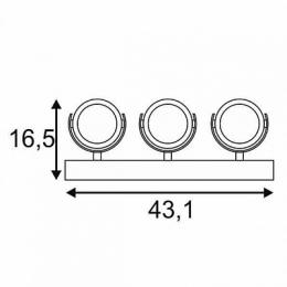 Светодиодный спот SLV Kalu 3 Led  - 3