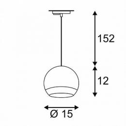 Трековый светильник SLV 1Phase-Track Light Eye PD ES111  - 2