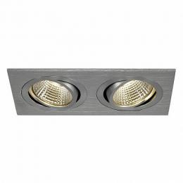 Изображение продукта Встраиваемый светодиодный светильник SLV New Tria Led 2 Square Set 