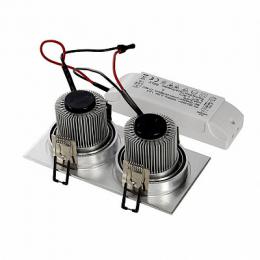 Встраиваемый светодиодный светильник SLV New Tria Led 2 Square Set  - 2