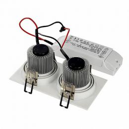 Встраиваемый светодиодный светильник SLV New Tria Led 2 Square Set  - 3