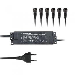 Изображение продукта Блок питания для светодиодов (08939) Uniel 12V 9W IP33 0,7A 