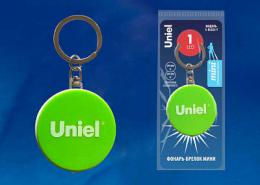 Фонарь-брелок светодиодный (UL-00004098) Uniel Standard Mini от батареек 47х40  - 2