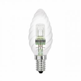 Изображение продукта Лампа галогенная (04112) Uniel Е14 28W прозрачная HCL-28/CL/E14 Candle Twisted 