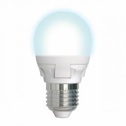 Изображение продукта Лампа светодиодная диммируемая (UL-00004301) Uniel E27 7W 4000K матовая 