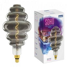 Изображение продукта Лампа светодиодная филаментная (UL-00005920) Uniel E27 5W 2250K серая 