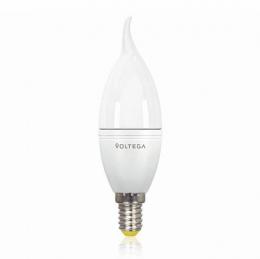 Изображение продукта Лампа светодиодная Voltega E14 5.5W 4000К матовая VG2-CW2E14cold5W 
