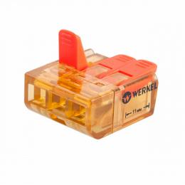 Изображение продукта Клемма соединительная Werkel 3-проводная 5 шт TR-02-03 