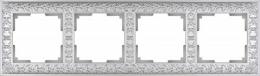 Изображение продукта Рамка Werkel Antik на 4 поста жемчужный WL07-Frame-04 