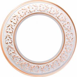 Изображение продукта Рамка Werkel Antik Runda на 1 пост белое золото WL70-frame-01 