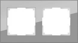 Изображение продукта Рамка Werkel Favorit на 2 поста серый WL01-Frame-02 