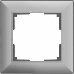 Изображение продукта Рамка Werkel Fiore на 1 пост серебряный WL14-Frame-01 