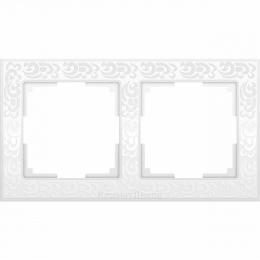 Изображение продукта Рамка Werkel Flock на 2 поста слоновая кость WL05-Frame-02-ivory 